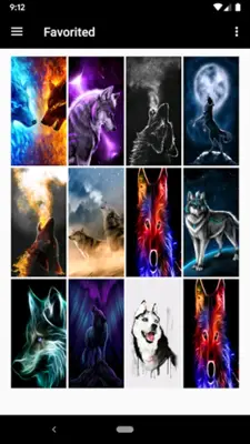 Wolf Wallpapers Offline android App screenshot 0